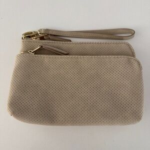 Double Zip Pouch Wristlet - Universal Thread™